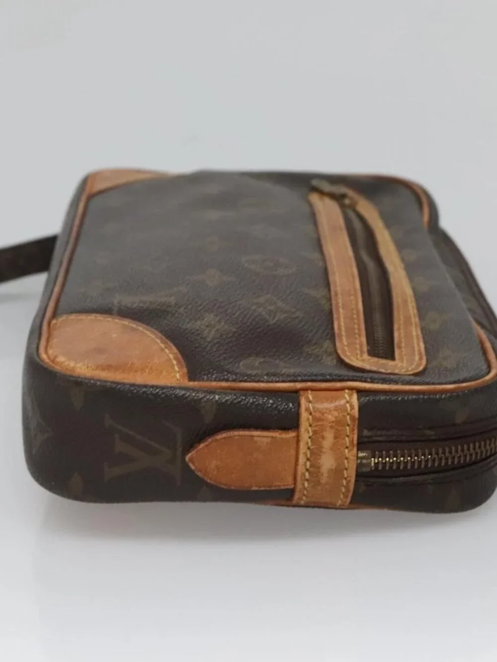 LOUIS VUITTON Monogram Marly Dragonne GM Clutch Bag M51825 LV Auth BA2186